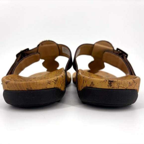 Vionic NEW Adelie Bronze Brown Toe Post Orthaheel Beaded Sandals, 9 - Picture 11 of 16